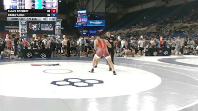 175 lbs Cons. Sub-rd Of 32 - Slade Barnett, Minnesota vs Casey Liess, Massachusetts