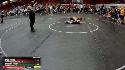 72 lbs Round 1 - Jaxson Hahn, Neighborhood vs Jace Korb, Empyre Wrestling Club