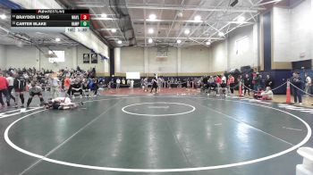 106 lbs 7th Place - Brayden Lyons, Wayland vs Carter Blake, Hampden Charter High