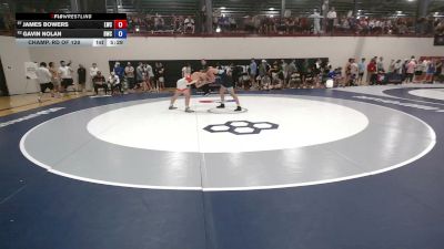74 kg Champ. Rd Of 128 - James Bowers, Lexington Wrestling Club vs Gavin Nolan, Bearcat Wrestling Club