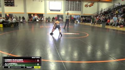 N-18 lbs Cons. Semi - Corbin Rukgaber, Mediapolis Youth Wrestling vs Aj Campbell, North Liberty Wrestling Club