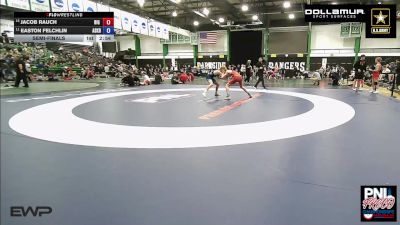 120 kg Semifinal - Jacob Rauch, Big Game Wrestling Club vs Easton Felchlin, Askren Wrestling Academy