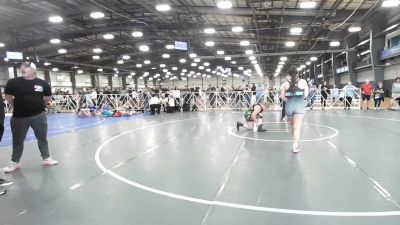 185 lbs Rr Rnd 1 - Porter Tagarook, CKWA - HSG vs Makayla Vasser, Nebraska Blue - HSG