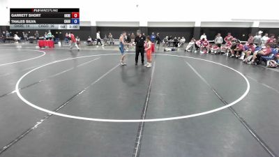 120 lbs Garrett Short, Oklahoma Red vs Thales Silva, California Gold