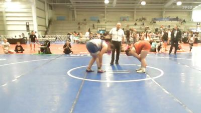 235 lbs Consi Of 4 - Jenna Chapman, Quest School Of Wrestling Girls - HSG vs Izabella Riebe, Team RJN Green - HSG