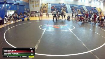 126 lbs Round 6 (8 Team) - Gustavo Ferreira, VHWC vs Timothy Boda, Alpha Dogs