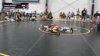 50 lbs Rr Rnd 6 - Teagan McKinney, MPOWER Girls Wrestling Club - W vs Timmery Condit, Mat Demon - W
