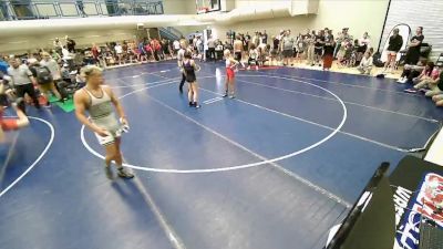 100 lbs Round 1 - Emily Swank, Riverton Wolf Pack Wrestling Club vs Harlym Ward, Bear River Wrestling Club