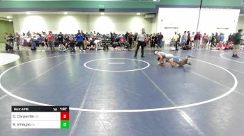 126 lbs Consi Of 64 #2 - Durben Carpenter, GA vs Rj Villegas, CA