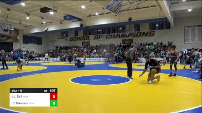 147 lbs Round Of 16 - Jacob Bell, Etiwanda vs Derek Barrows, Pomona (CO)