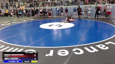 138 lbs Champ. Round 2 - Roman Obukhovskiy, Alaska vs Eben Caulkins, Mid Valley Wrestling Club