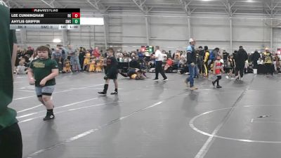 40 lbs Round 2 (6 Team) - Lee Cunningham, Rising Kingz vs Ahylis Griffin, Shamrock WC