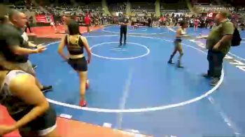 115 lbs Semifinal - Kylee Golz, Reign Wrestling Club vs Natalie Parada, Prodigy Wrestling