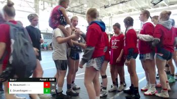 138 lbs Round 3 (6 Team) - Emma Gruenhagen, Wisconsin Black vs Natalie Beaumont, Charlies Angels Black