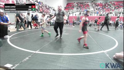 55 lbs Round Of 16 - David Lopez, Independent vs Davis Burke, Choctaw Ironman