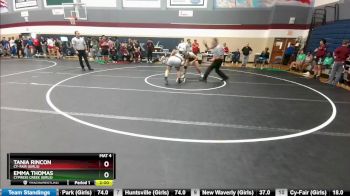 185 lbs Semifinal - Emma Thomas, Cypress Creek (Girls) vs Tania Rincon, Cy-Fair (Girls)