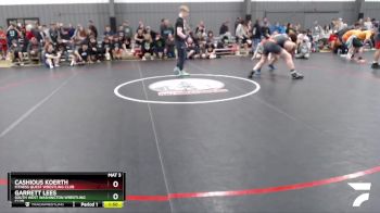 170 lbs Quarterfinal - Cashious Koerth, Fitness Quest Wrestling Club vs Garrett Lees, South West Washington Wrestling Club