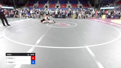 150 lbs Cons 32 #1 - Zach Gerby, NY vs Lane Vogel, KS