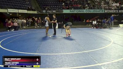 191 lbs Champ. Round 2 - Traeh Haynes, North Central (IL) vs Riley Wentlent, D`Youville
