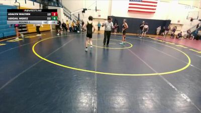 132 lbs Round 1 - Auzzy Carter, Powell Middle School vs Noah Blakley, Greybull/Riverside