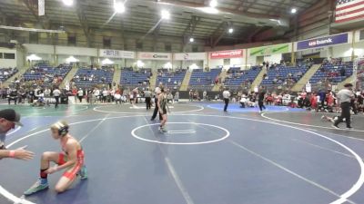 86 lbs Quarterfinal - Hayes Ingram, Bear Cave WC vs Kolson Thurmon, High Kaliber