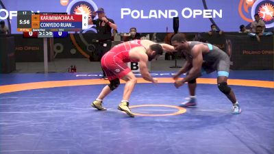 97 kg Quarterfinal - Alireza Karimi, IRI vs Abraham Conyedo, ITA