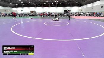 135 lbs Cons. Round 7 - Brylee James, Nixa vs Virginia Myers, Smithville