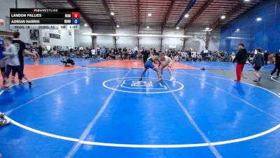 150 lbs Rr Rnd 1 - Landon Pallies, Seagulls vs Adrian Harris, Duro Wrestling Club - HS