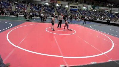 100 lbs Consi Of 8 #1 - Jaysiah Cisneros-fuentes, Duran Elite vs Ryland Ingelhart, High Kaliber