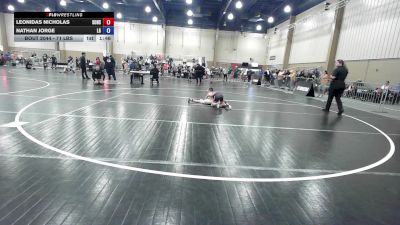 71 lbs Rr Rnd 3 - Leonidas Nicholas, Sons Of Thunder Naples vs Nathan Jorge, Lake Gibson