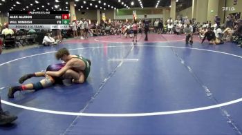 132 lbs Round 2 (6 Team) - Will Wimbish, Venice Takedown Club vs Alex Allison, Powerhouse