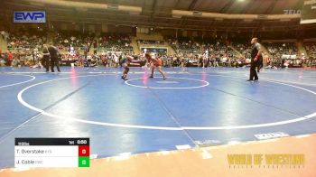 110 lbs Consi Of 8 #1 - Tyler Overstake, Kansas Young Guns vs Jase Coble, Cowboy Wrestling Club