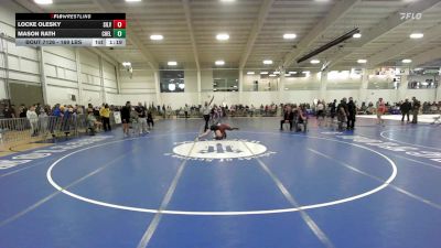 169 lbs Round Of 32 - Locke Olesky, Silverback WC vs Mason Rath, Chelmsford
