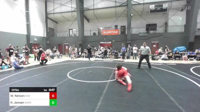 137 lbs Consolation - Waylon Nelson, Independent vs Ragan Jensen, Warriors Of Christ