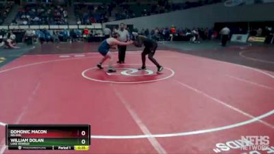 6A-285 lbs Cons. Round 2 - William Dolan, Lake Oswego vs Domonic Macon, Nelson