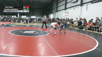 113 lbs Champ. Round 2 - Max Boula, Red Lion Wrestling Club vs Jovanni Lamparelli, East Carolina Wrestling Academ
