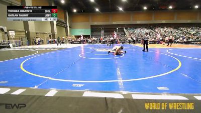 110 lbs Round Of 16 - Thomas Juarez II, Socal Grappling Club vs Gatlan Talbot, LV Bear Wrestling Club