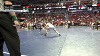 1A-144 lbs 3rd Place Match - Lucas Bose, Underwood vs Dylan Stein, Lenox