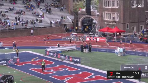 High School Girls' 4x400m Relay Prep