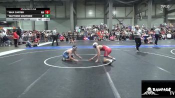 120 lbs Champ. Round 1 - Matthew Martinez, Kansas YG vs Max Carter, Norton