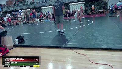 145 lbs Round 1 (10 Team) - Aiden Seiler, CIAW vs Langston Werrell, Pace WC