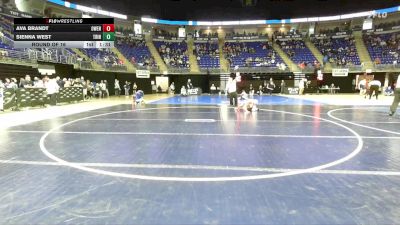 75 lbs Round Of 16 - Ava Brandt, Owen J. Roberts vs Sienna West, Trinity