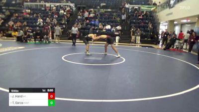 184 lbs 7th Place - Jakob Hand, Mt. San Antonio vs Troy Garza, East Los Angeles