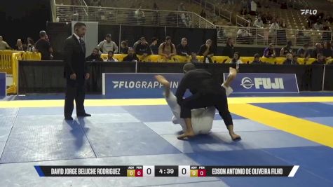 Edson Antonio De Oliveira Filho vs David Jorge Beluche Rodriguez 2025 Pan Jiu Jitsu IBJJF Championship