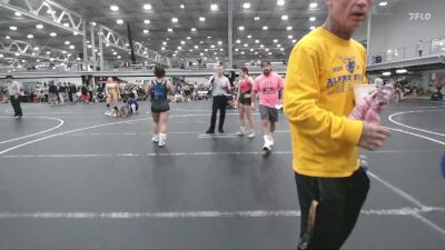 135 lbs Round 5 (6 Team) - Ella Henckel, Central Pennies Grit vs Julianna Hernandez, Empire Girls WC