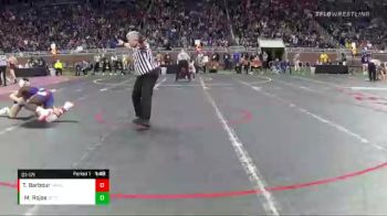 D1-171 lbs Quarterfinal - Manuel Rojas, Detroit Catholic Central vs Trave`air Barbour, Warren Cousino
