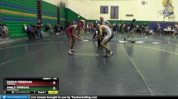 145 lbs Champ. Round 1 - Darius Freeeman, Lebanon vs Pablo Venegas, Wilsonville