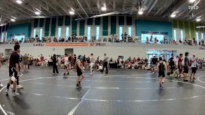 72 lbs Round 3 (4 Team) - William Duty, Creeks Wrestling vs Luke Montero, Eagle Empire