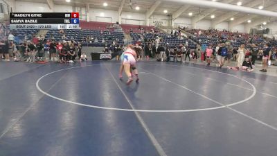 170 lbs 3rd Place Match - Madilyn Gitke, Betterman Elite Wrestling vs Samya Bazile, Triton Elite