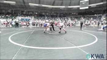 120 lbs Consi Of 8 #2 - Kohen McBride, Grover Rains Wrestling Club vs Ethan Berry, Team Tulsa Wrestling Club